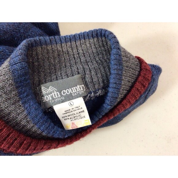 Vintage Wool Ski Sweater Made in Italy Mens Large - Picture 4 of 5